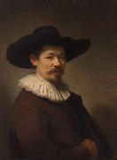 REMBRANDT Harmenszoon van Rijn Portrait of Herman Doomer (mk33) Spain oil painting artist